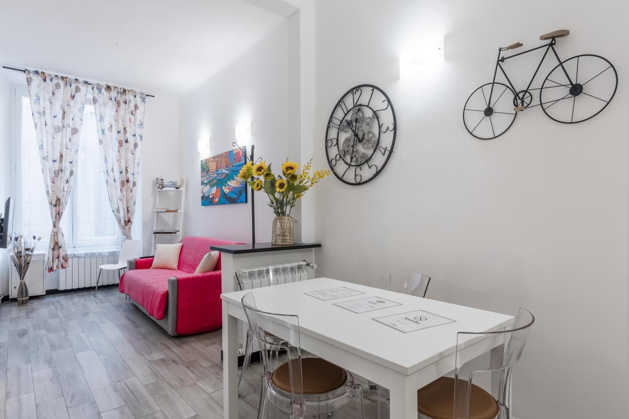 Acquario 5 Minuti, 1Br , Free A-C, Wifi & Netflix "City Center" By Tilo Génova Exterior foto