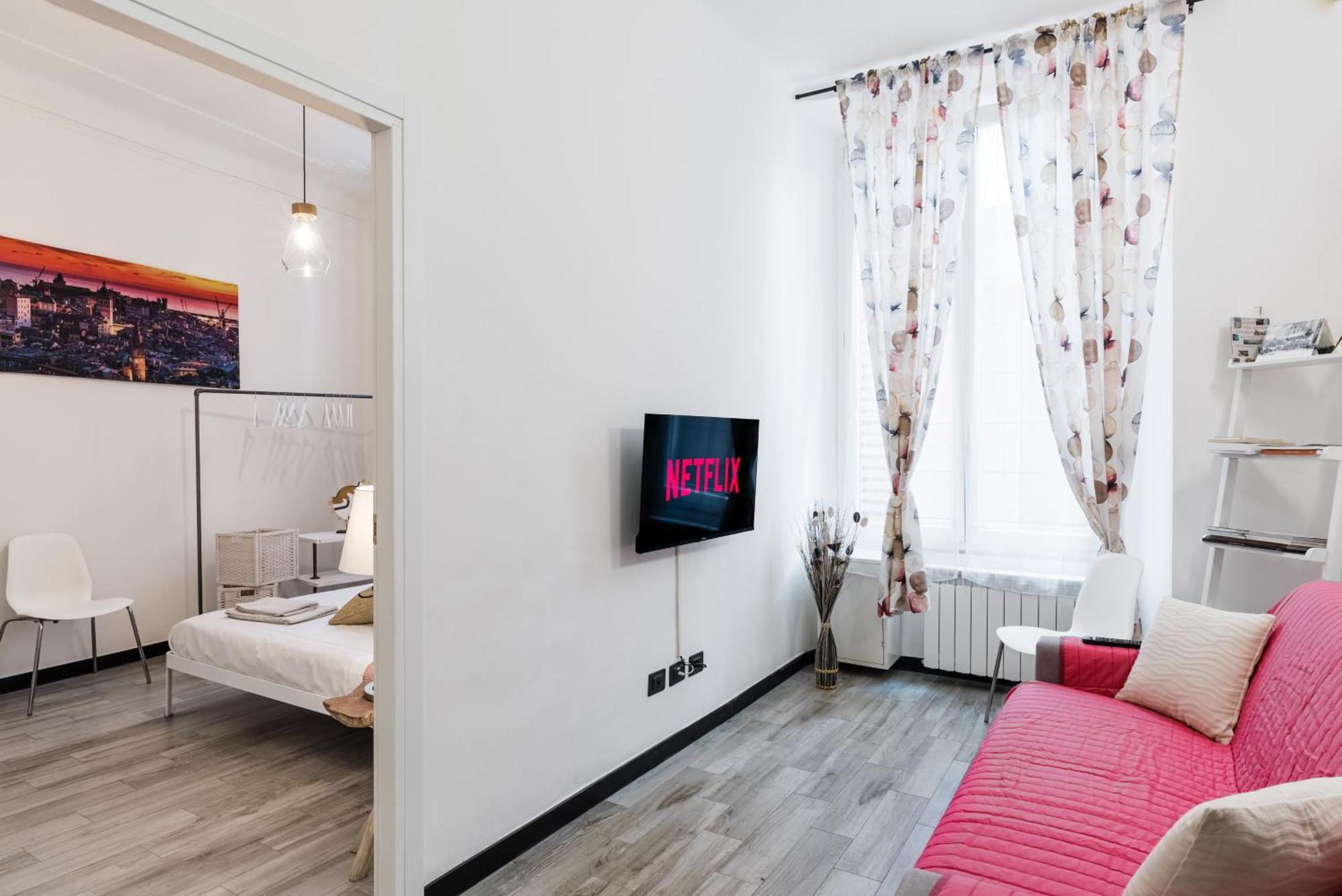 Acquario 5 Minuti, 1Br , Free A-C, Wifi & Netflix "City Center" By Tilo Génova Exterior foto