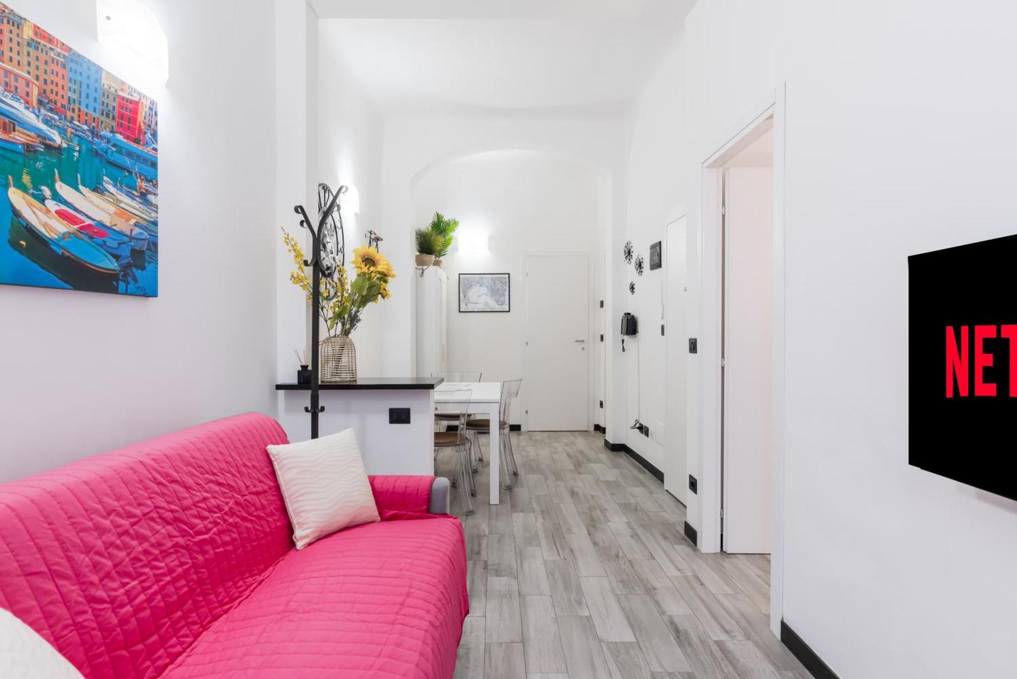 Acquario 5 Minuti, 1Br , Free A-C, Wifi & Netflix "City Center" By Tilo Génova Exterior foto